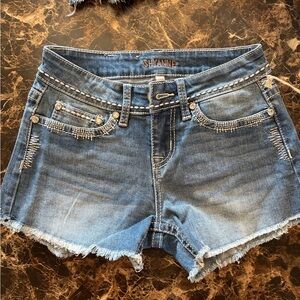 Shyanne Blue Jean Shorts